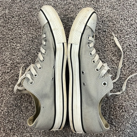 Light Grey Converse - Picture 5 of 5